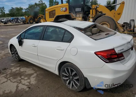 2014 Honda Civic Exl из США, поврежденный, VIN 19XFB2F94EE069875